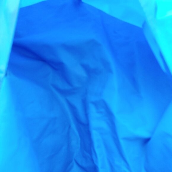 VINTAGE BRIGHT BLUE KWAY Jacket US Size 4 Unisex Please see Measurements… - Picture 6 of 11